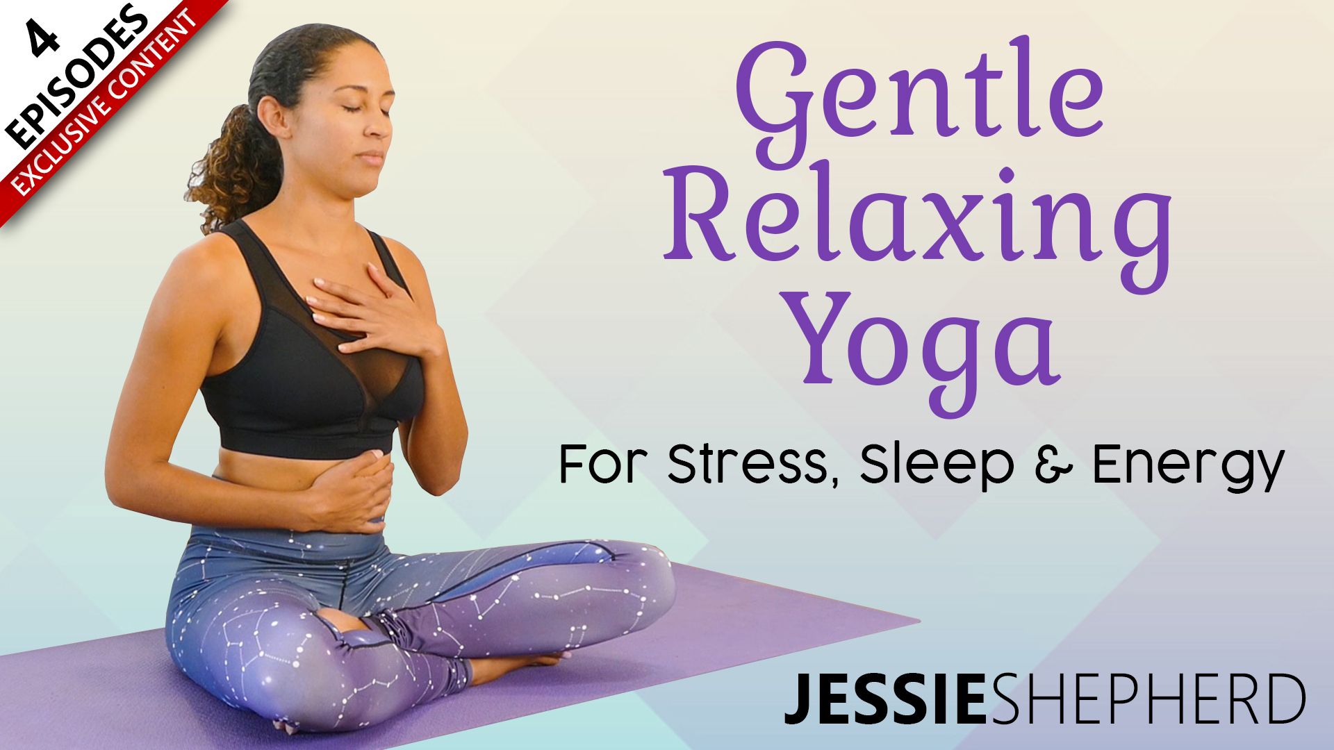 Gentle Relaxing Yoga for Improved Stress, Sleep, and Energy