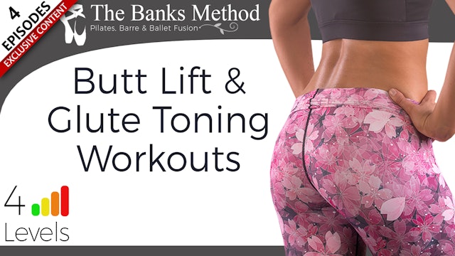 Butt Lift Workout Challenge | The Banks Method: Pilates, Barre and Ballet Fusion