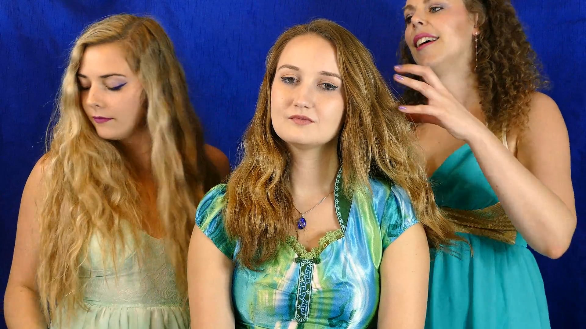 Pampering Kristen! Hair Brushing, Scalp Massage, Relaxing ASMR