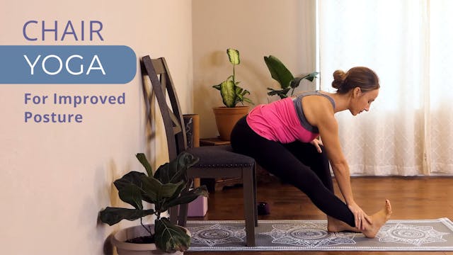 Chair Yoga Strength And Flexibility Chair Yoga For Seniors With Tessa Canzona Yoga Plus