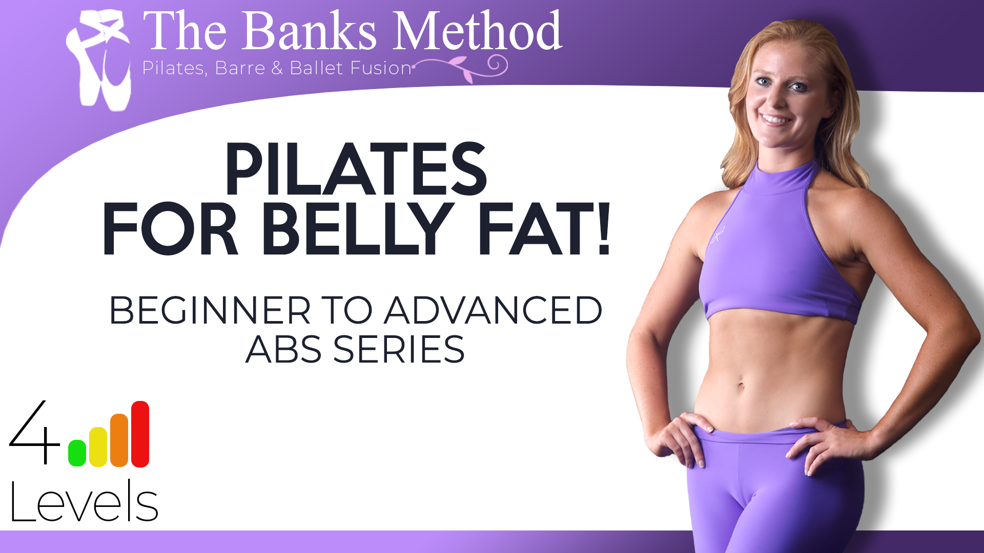 Pilates for Belly Fat! Beginner to Advanced Lower Abs Series | The Banks Method
