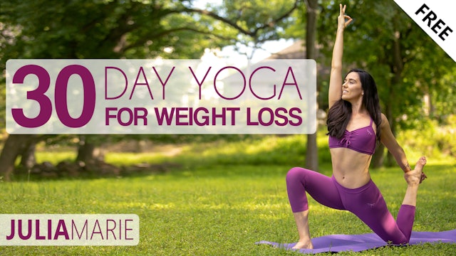 30 Day Yoga For Weight Loss