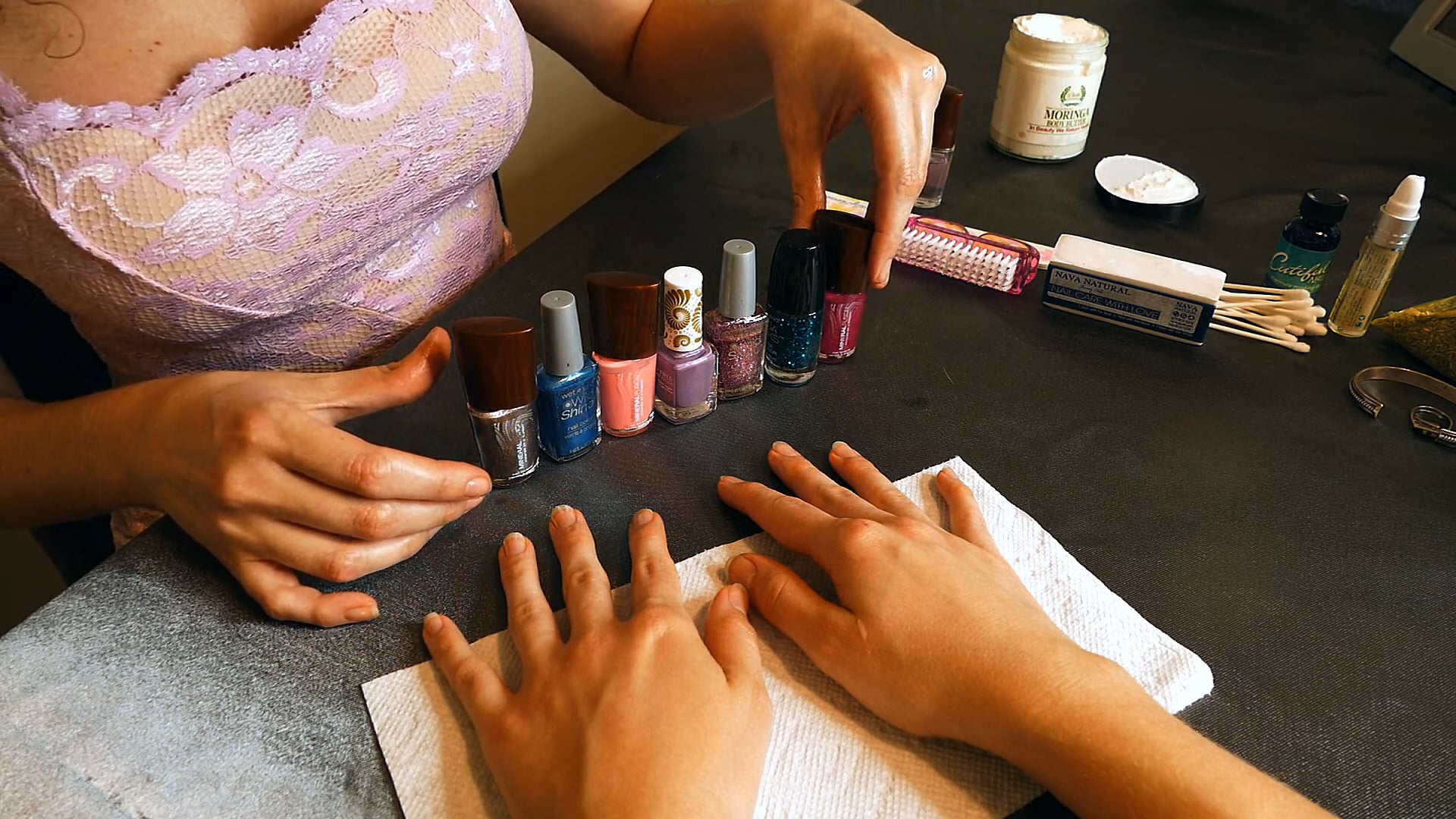 Salon & Spa Manicure Sounds, Whispering Role Play