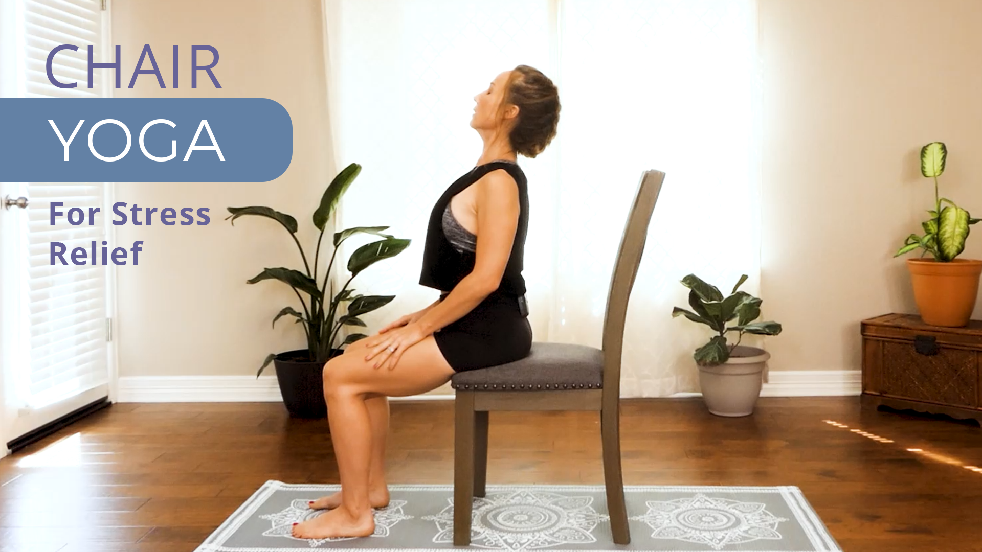 Chair Yoga | Stress Relief & Anxiety 