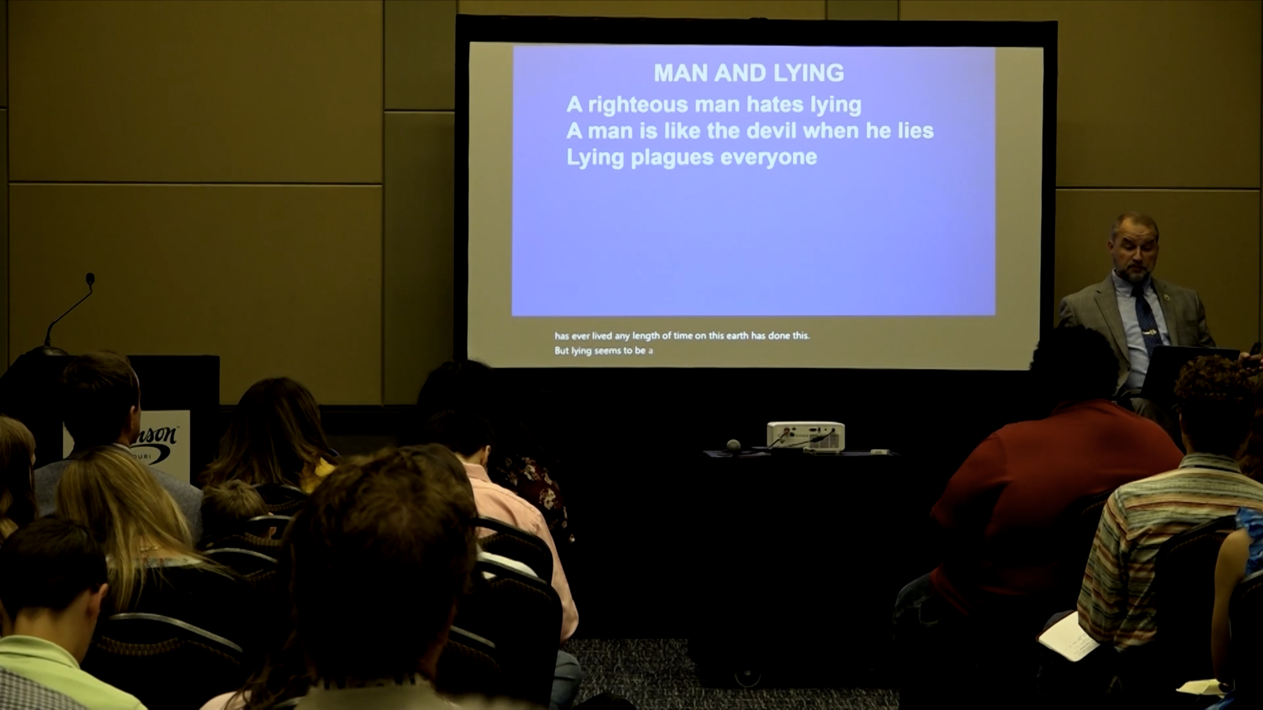 The Truth About Lying | Don Blackwell