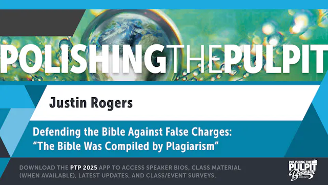 "The Bible Was Compiled by Plagiarism...