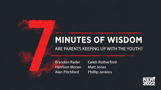 Seven Minutes of Wisdom: Are Parents ...