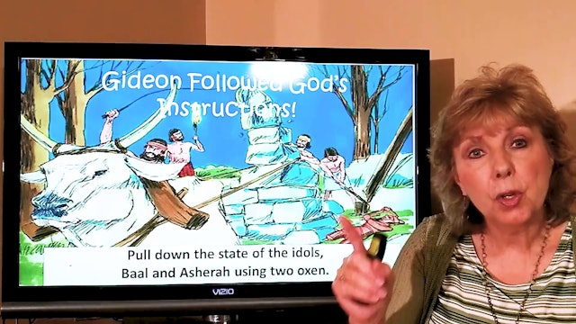 Tish Housley: Gideon (Judges 6-7) (Class for 6-year-old kids)