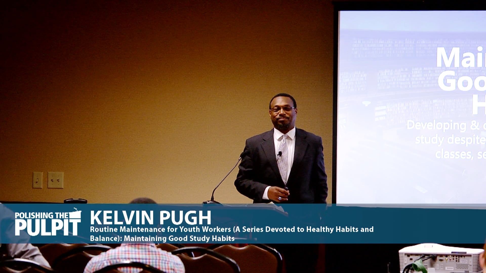 Kelvin Pugh: Routine Maintenance for Youth Workers:  Maintaining Study Habits