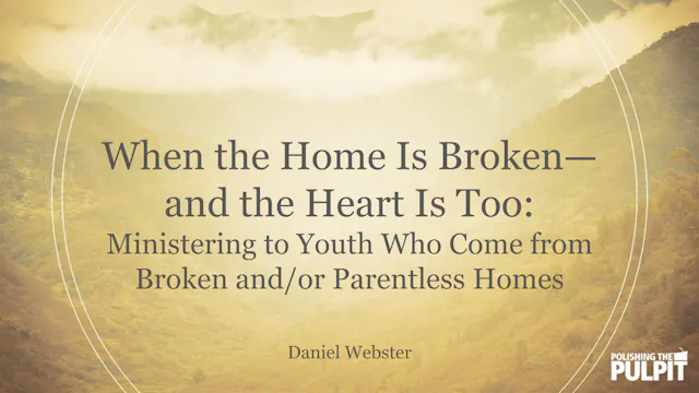 When the Home Is Broken and the Heart...