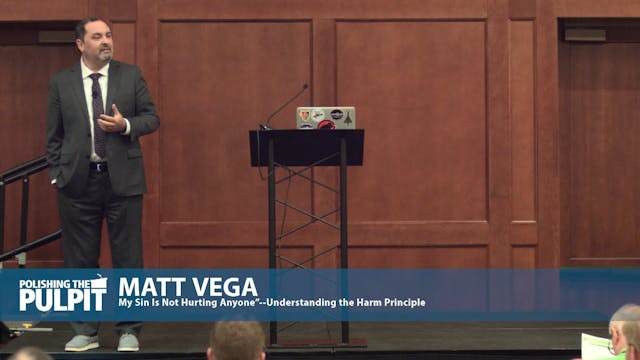 Matt Vega: "My Sin Is Not Hurting Any...