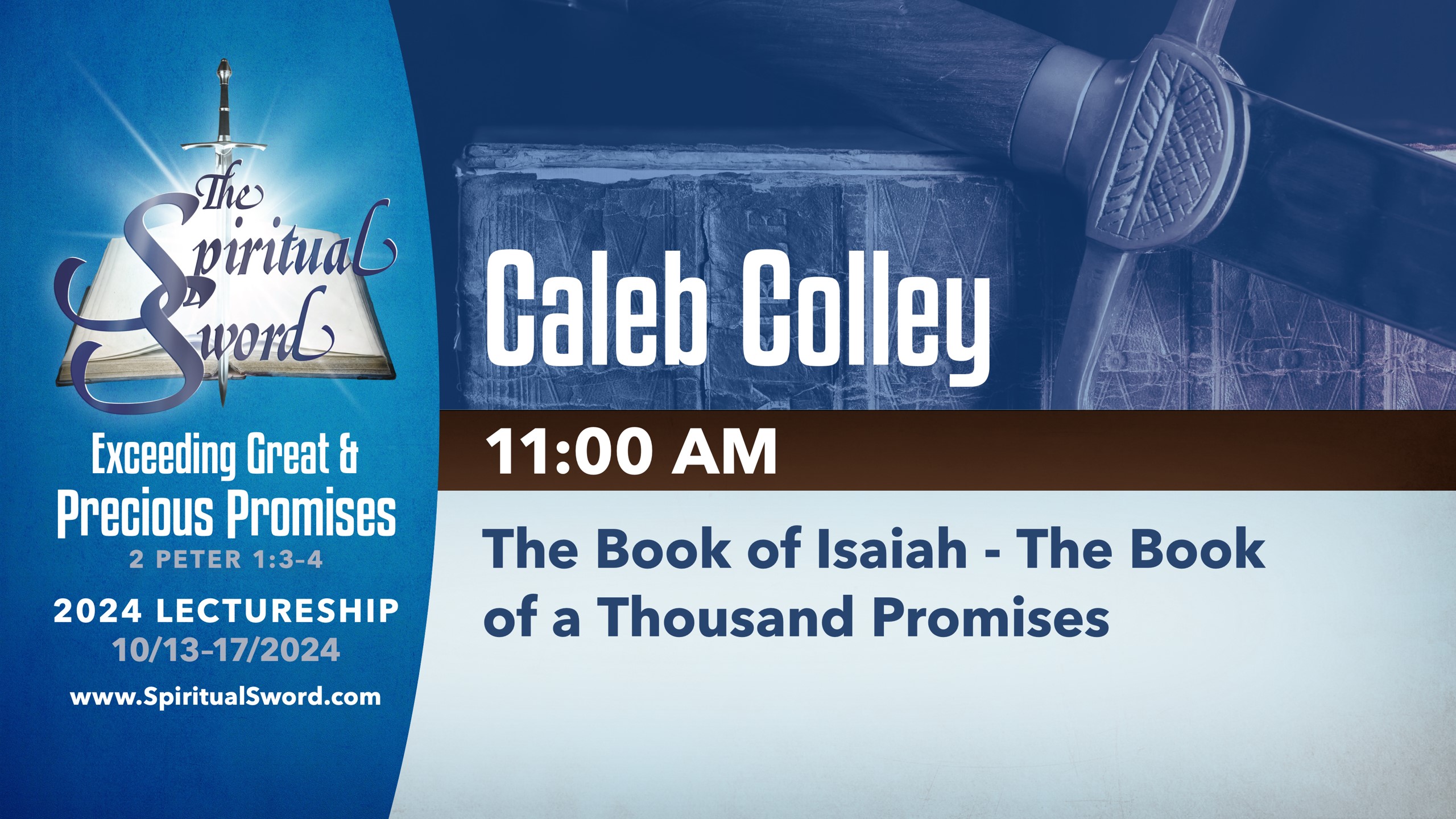 The Book of Isaiah—The Book of a Thousand Promises | Caleb Colley
