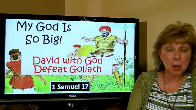 Tish Housley: David and Goliath (1 Samuel 17) (Class for 6-year-old kids)