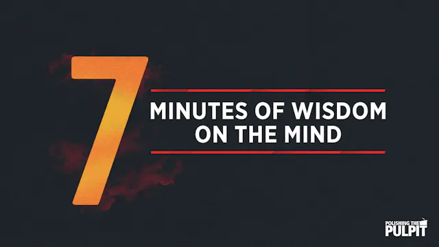 Seven Minutes of Wisdom on the Mind
