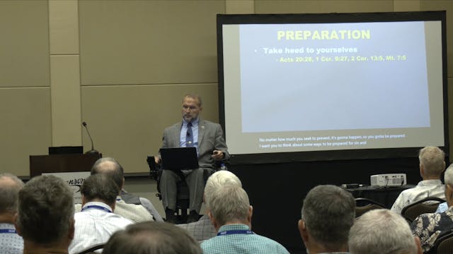 Elders Workshop: Dealing With Sin and...