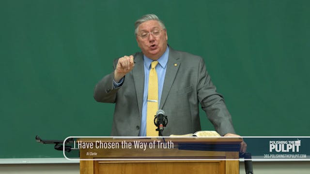 B. J. Clarke: I Have Chosen the Way o...