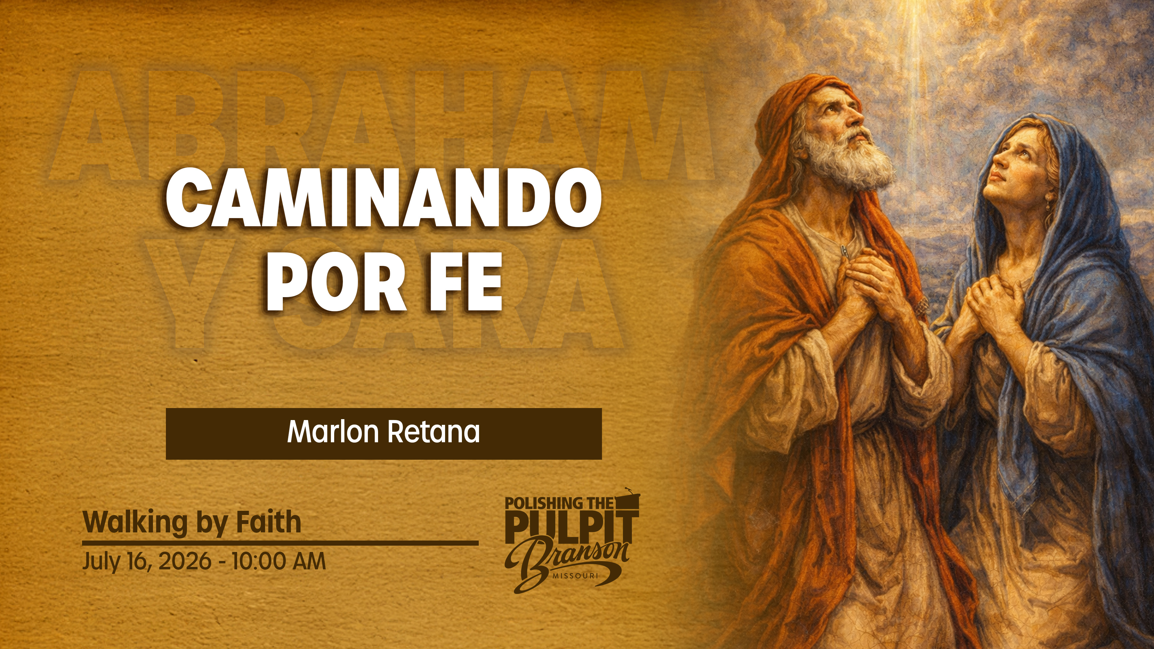 Caminando por Fe | Marlon Retana