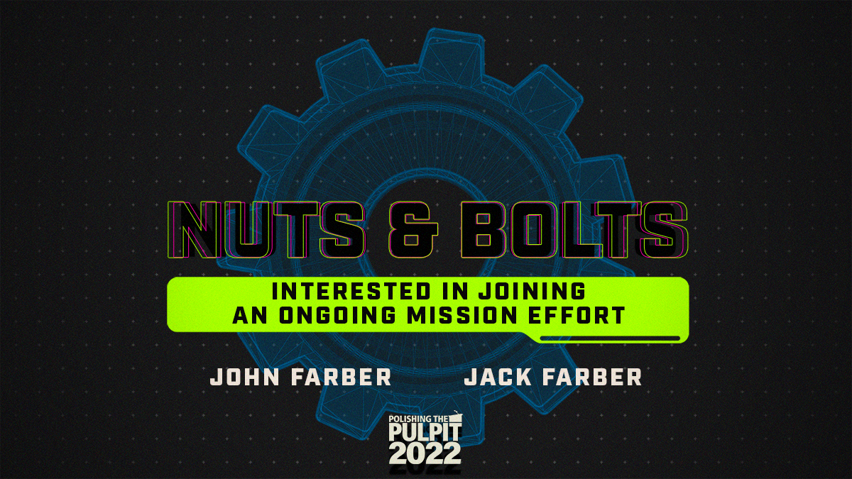 Nuts and Bolts: Interested in Joining an Ongoing Mission Effort?