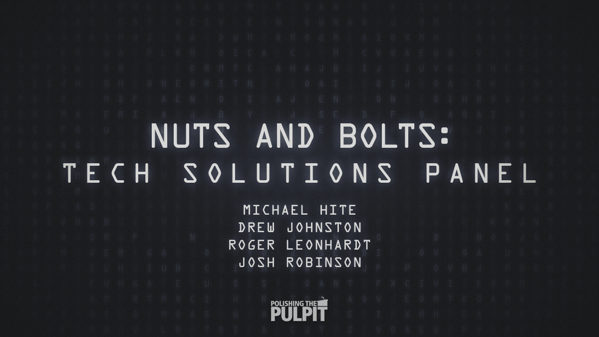 Nuts and Bolts: Tech Solutions Panel