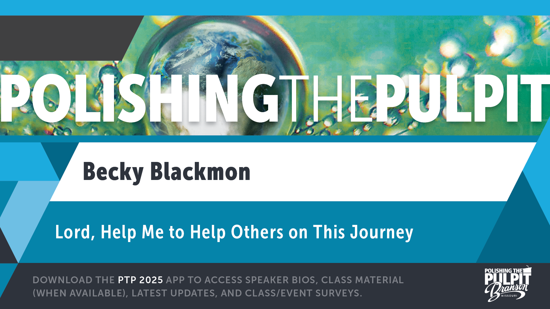 Lord, Help Me to Help Others on This Journey | Becky Blackmon