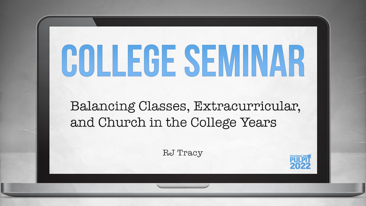 Balancing Classes, Extracurricular, and Church in the College Years | RJ Tracy