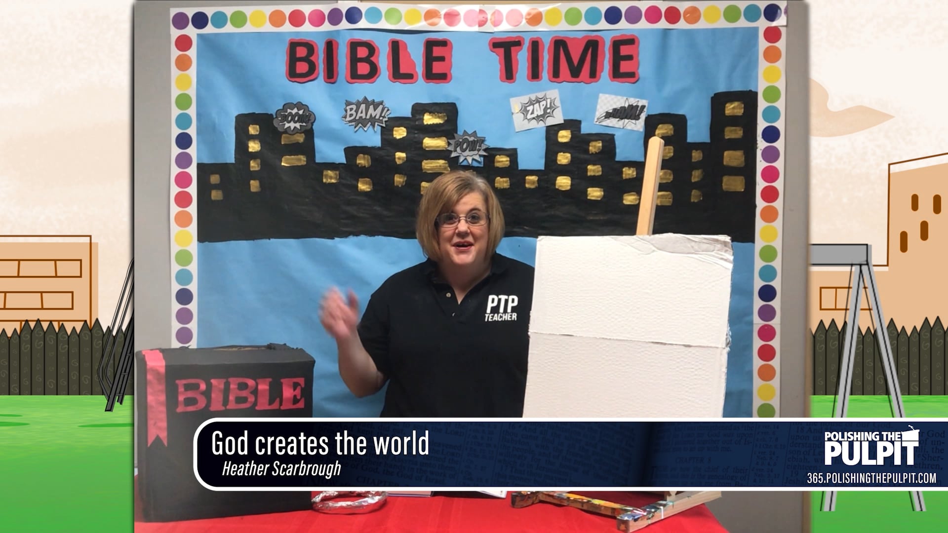 Heather Scarbrough : Elijah and the Prophets of Baal (Class for 4-year-old kids)