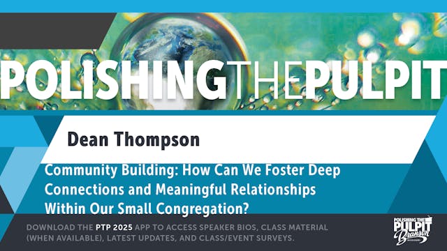 Community Building: Fostering Deep Co...