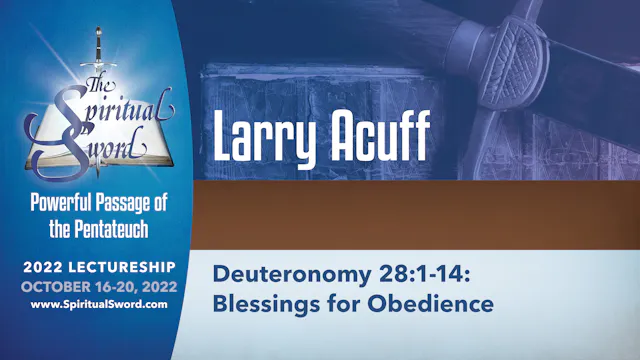 Deuteronomy 28:1-14: Blessing For Obe...
