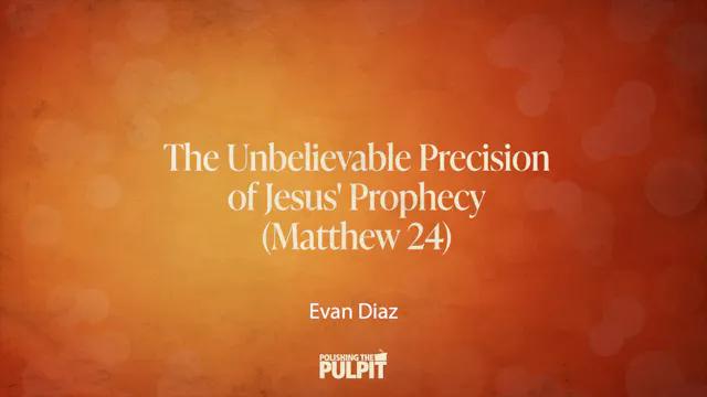 The Unbelievable Precision of Jesus' ...