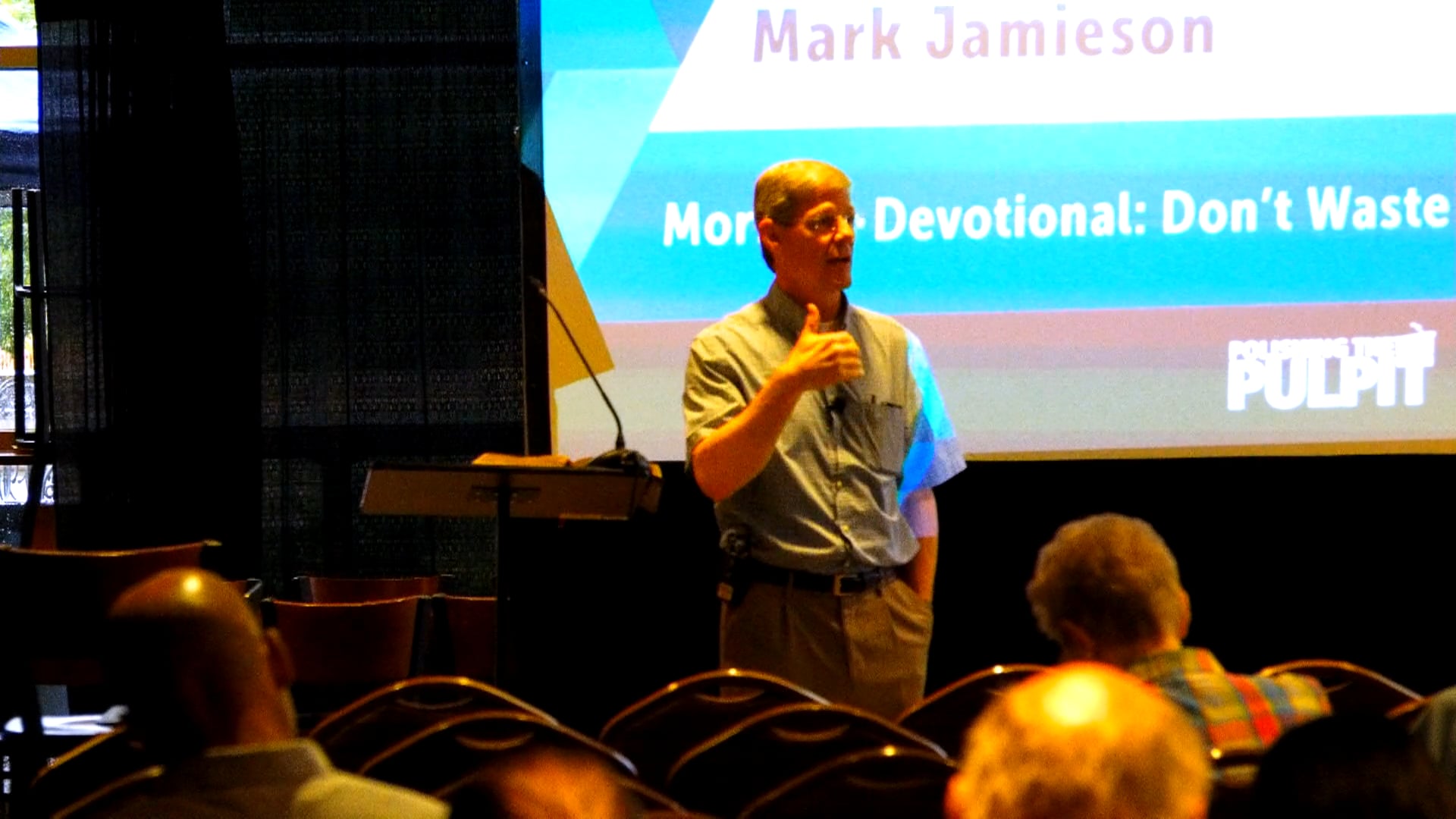 Mark Jamieson: Don't Waste Your Mornings (Psalm 5:3)