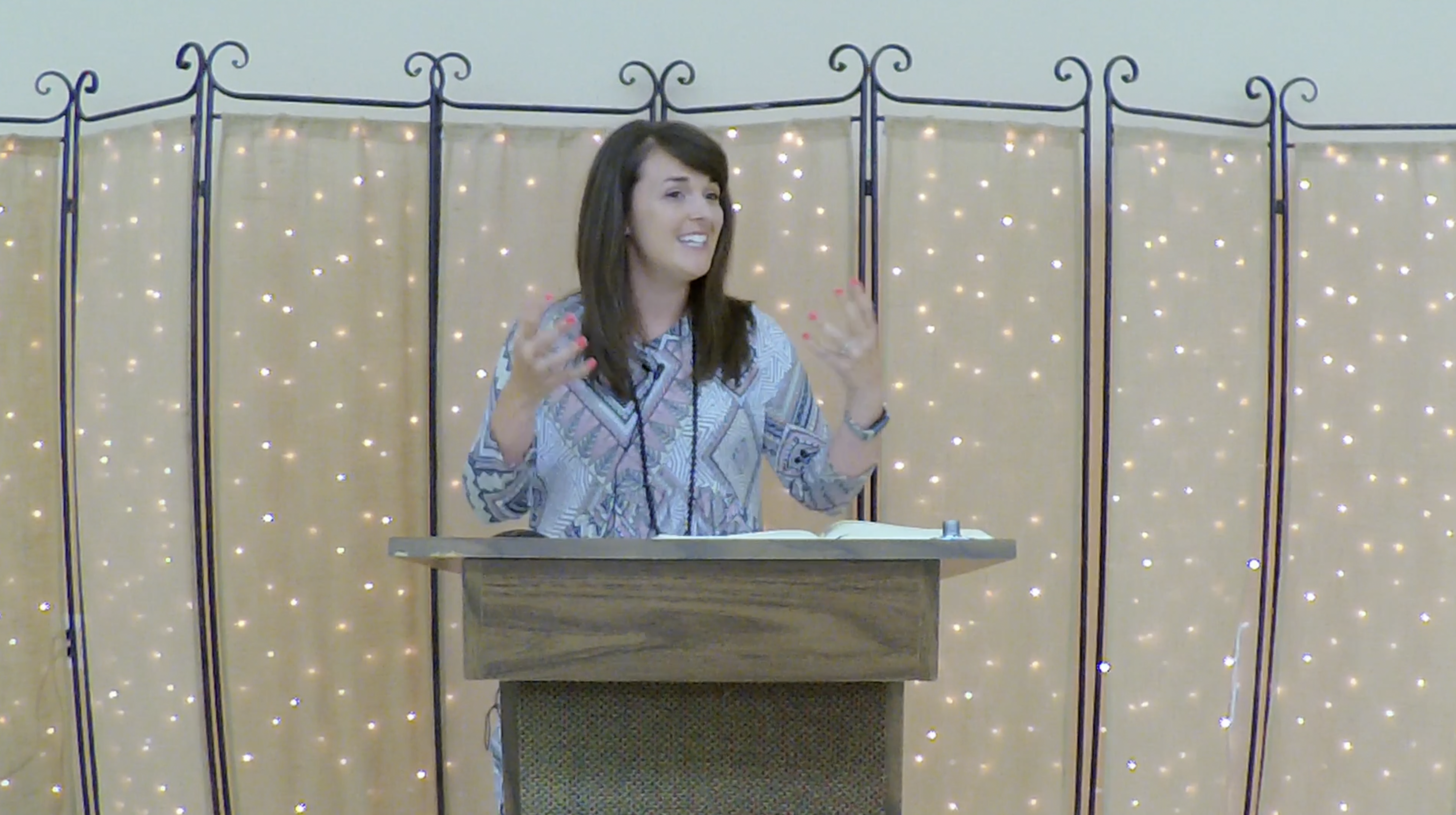 "Raising the White Flag of Surrender to God" | Rachel Woolard