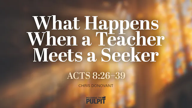 What Happens When a Teacher Meets a S...