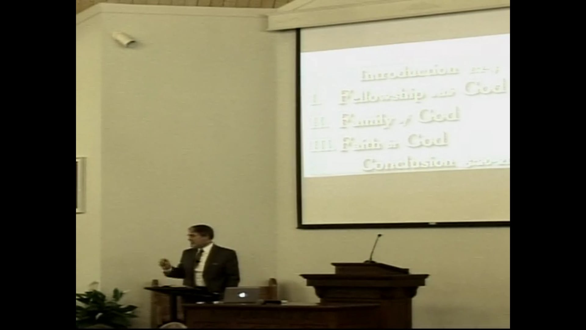 Dan Winkler: 1 John: The "Foundation" of Biblical Fellowship (1)