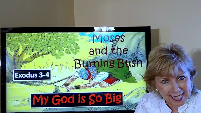 Tish Housley: Moses & the Burning Bush (Exodus 3-4) (Class for 6-year-old kids)