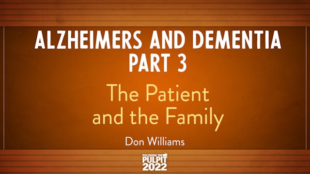 Alzheimers and Dementia (Part 3): The...