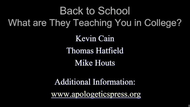 Back to School: What Are They Teachin...