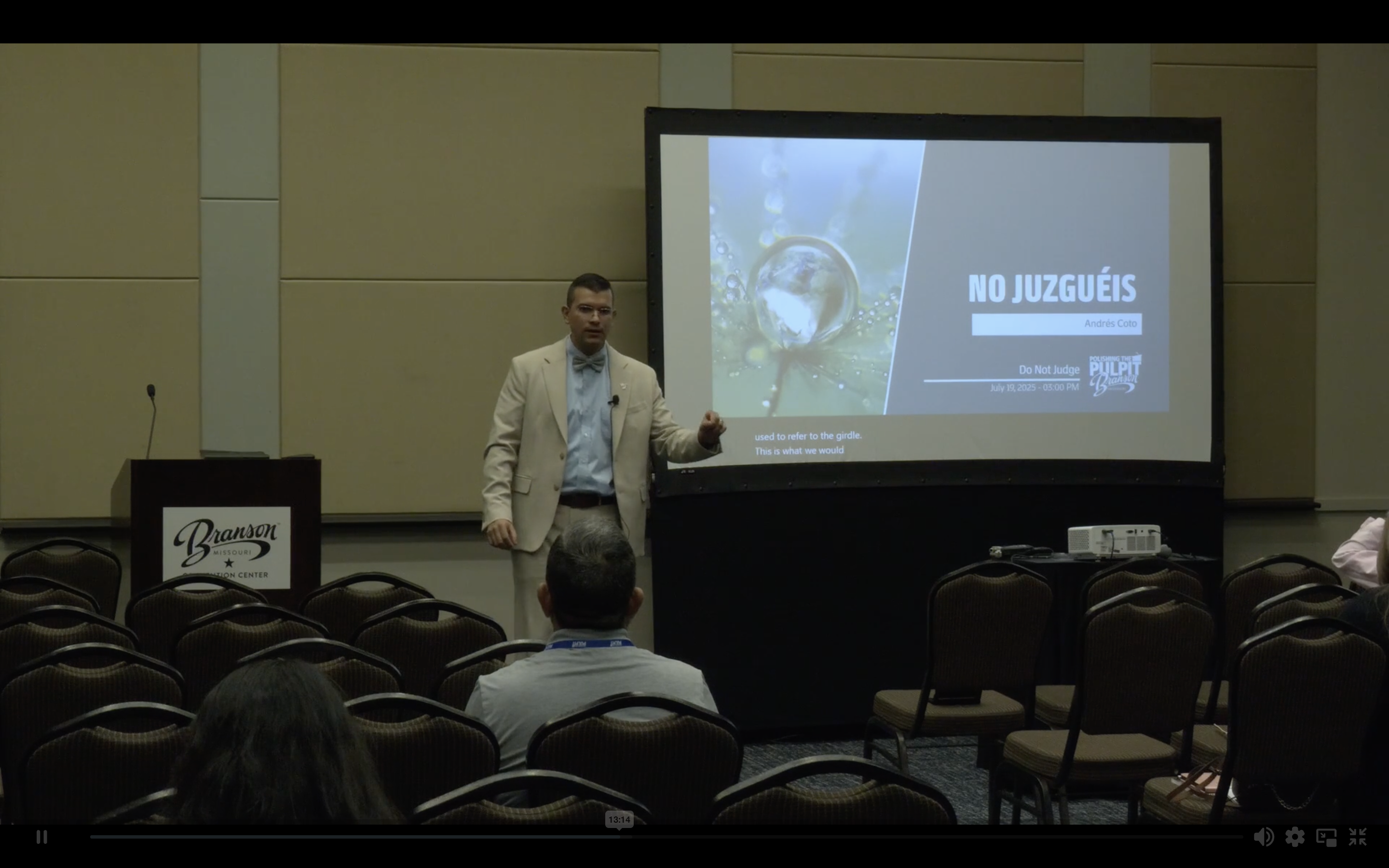 Do Not Judge (No Juzguéis) | Andrés Coto