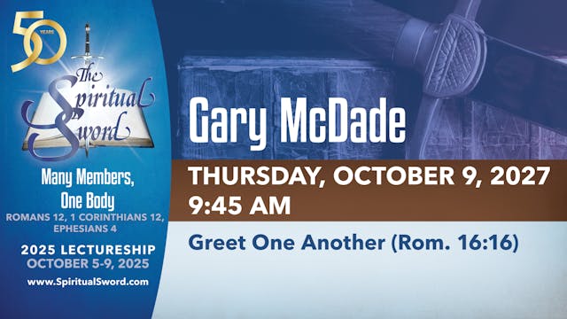 Greet One Another (Romans 16:16) | Ga...