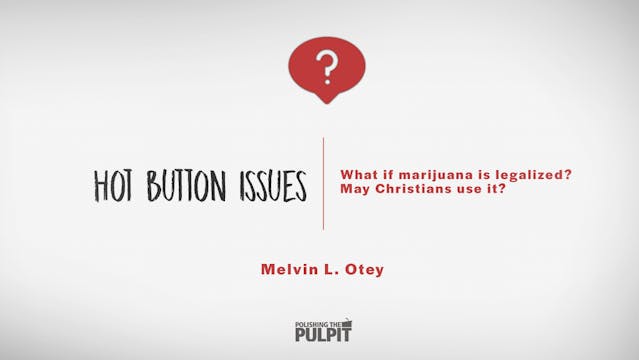 Hot Button Issues: What if Marijuana ...