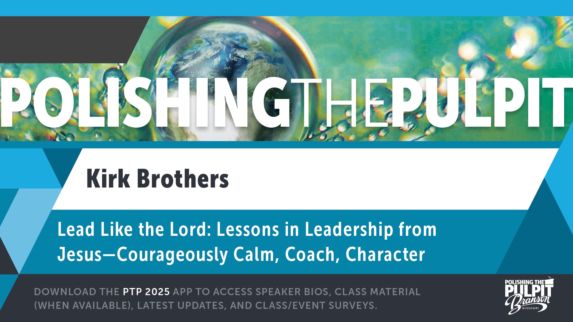 Lead Like the Lord: Courageously Calm, Coach, Character | Kirk Brothers