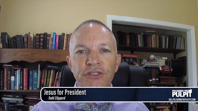 Todd Clippard: Jesus for President