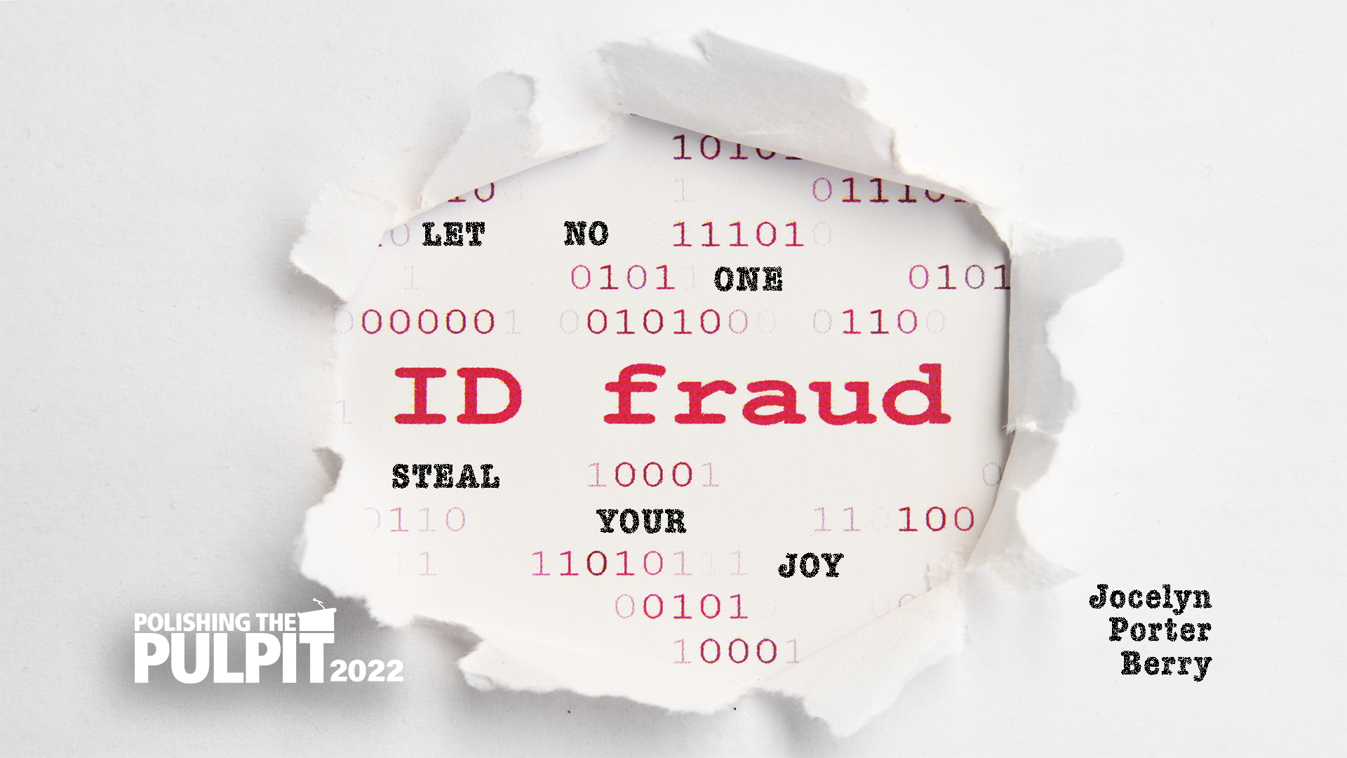 Let No One Steal Your Joy | Jocelyn Porter Berry