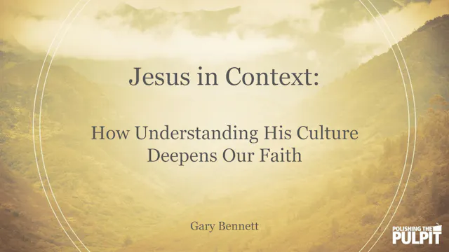 Jesus in Context: How Understanding H...