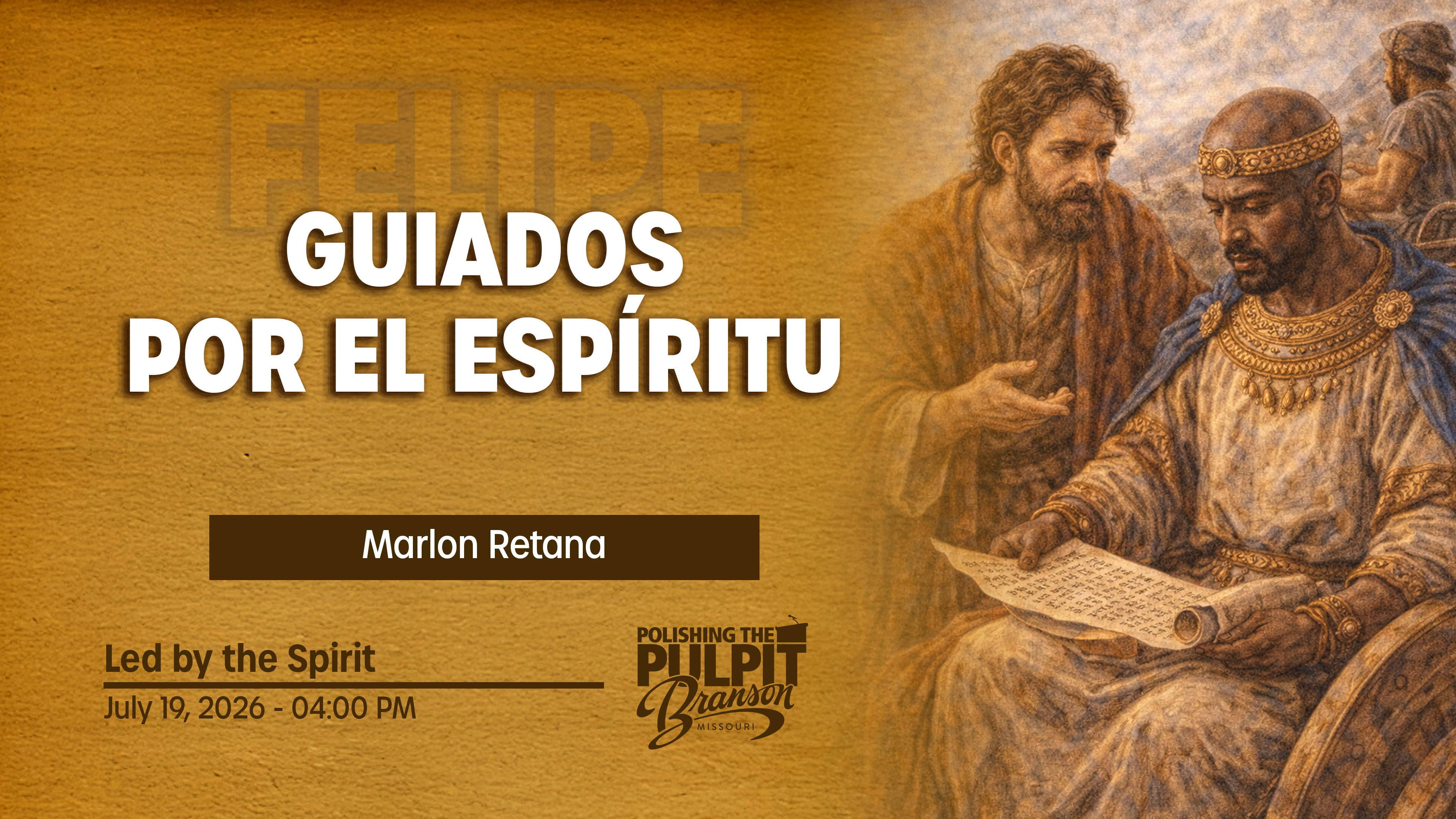 Guiados por el Espíritu | Marlon Retana