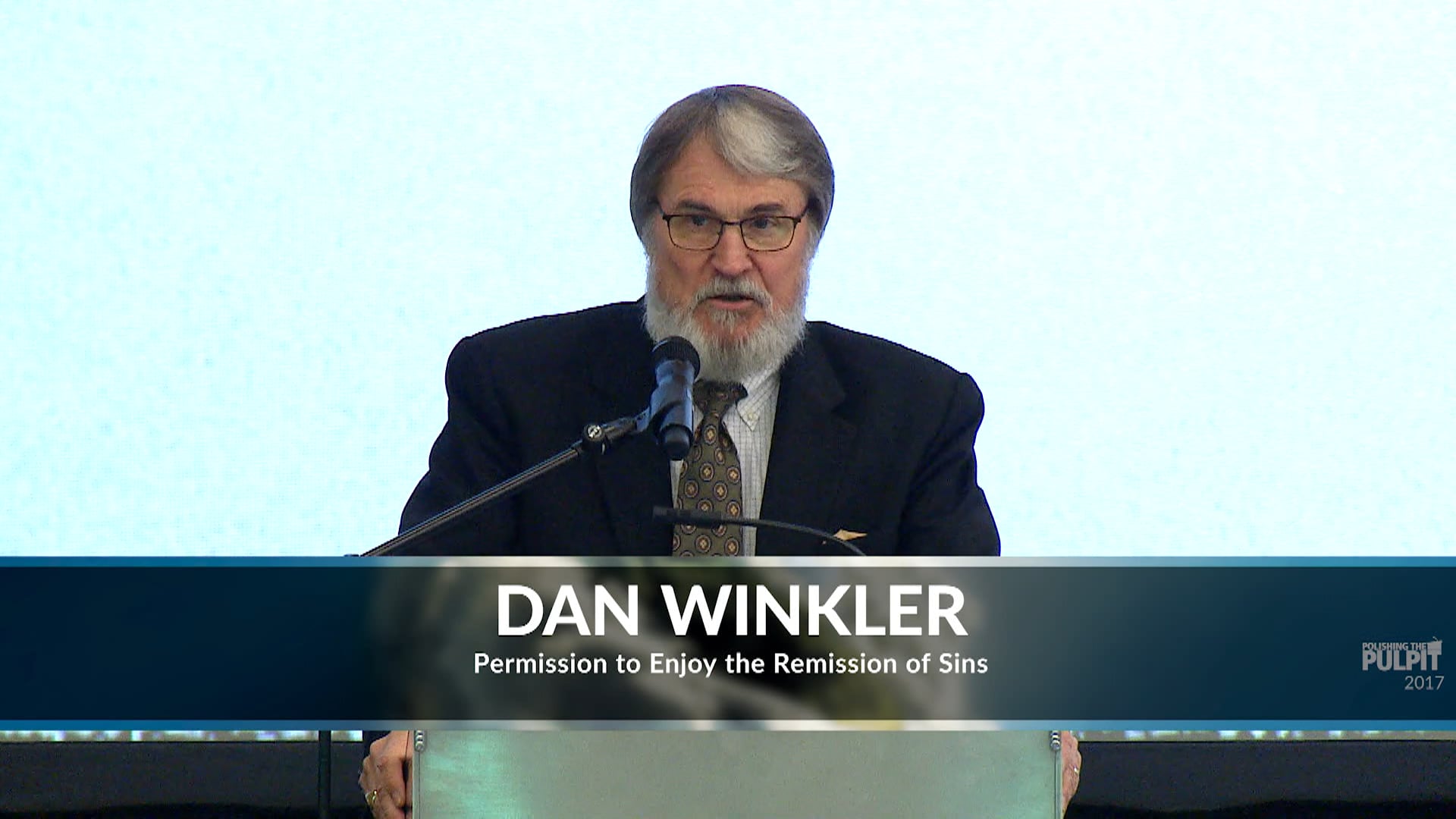 Dan Winkler: Permission to Enjoy the Remission of Sins
