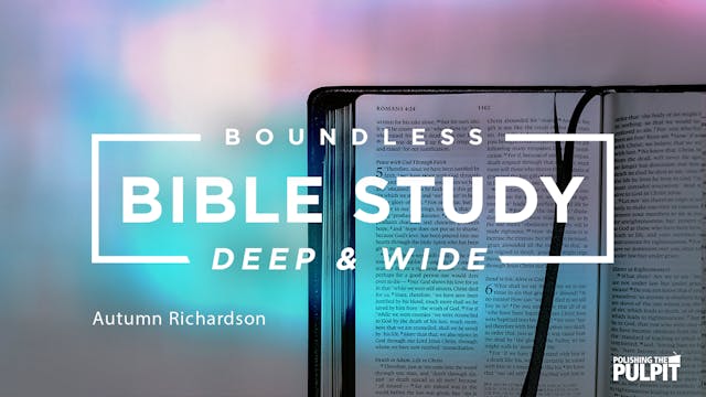 Sandwich Session: Boundless Bible Stu...