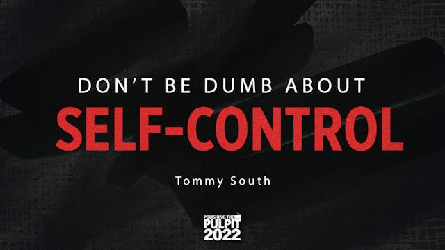 Don't Be Dumb About Self-Control | To...