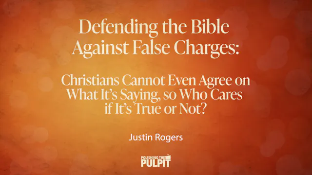 Christians Cannot Even Agree on What ...