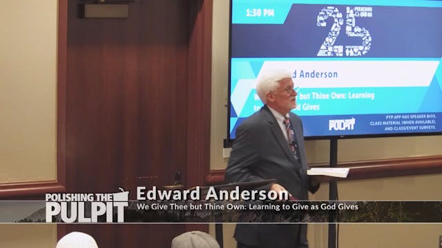 Edward Anderson: We Give Thee but Thi...