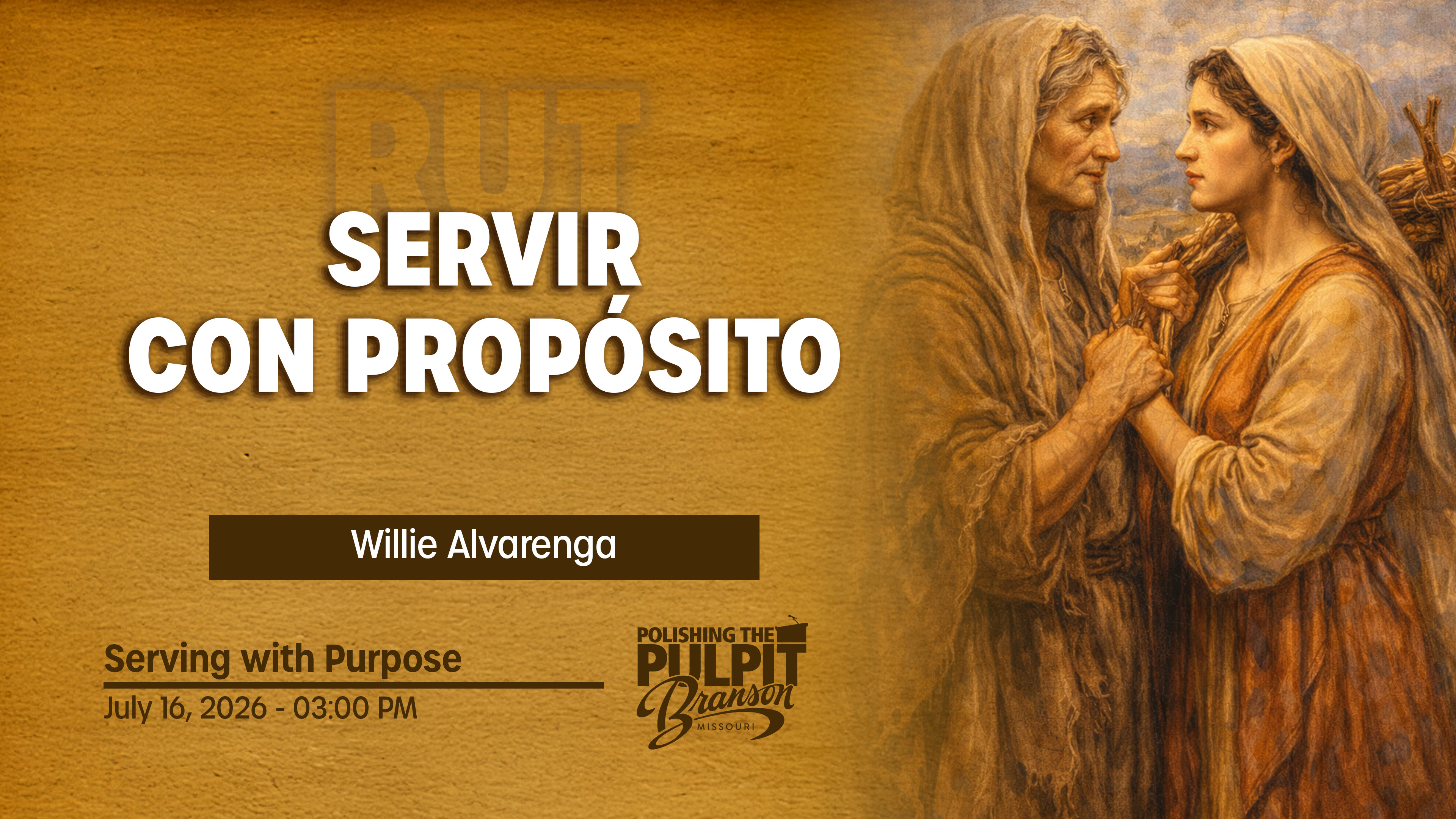 Servir con Propósito | Willie Alvarenga